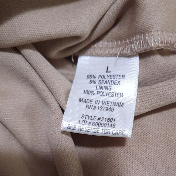 Emma & Michele Cream Crochet Midi Dress - Picture 9 of 9